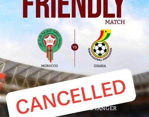 Morocco Cancel Friendly Against Ghana Ahead of October Clash