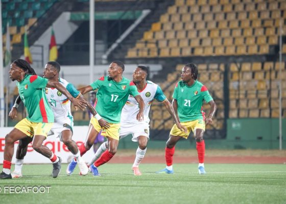 2027 AFCON (Q): Congo and Cameroon Share Points After Goalkeeper Error Salvages Draw