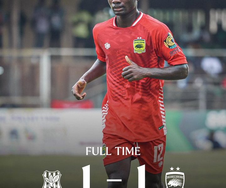 GPL: Points Shared in League Clash between FC Samartex and Asante Kotoko