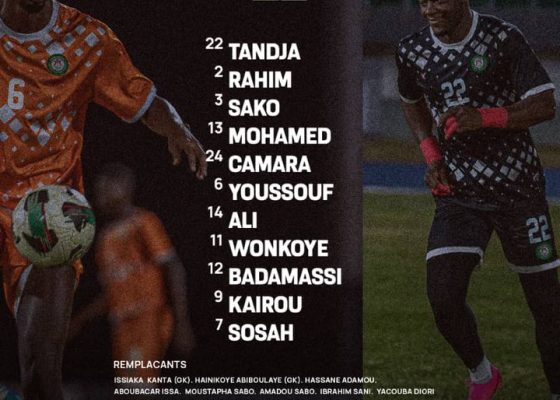 2027 AFCON QUALIFIERS: Niger and Lesotho unveil their lineups