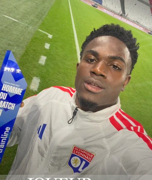 Ernest Nuamah Stars as Lyon Beat Auxerre 3-1