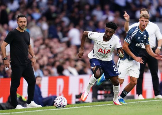 Kudus Not Yet in Best Condition Ahead of Liverpool Clash says De Zerbi