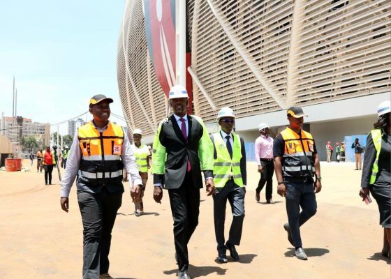 Kenya Sports Committee inspects Talanta Stadium as 2027 AFCON draws near