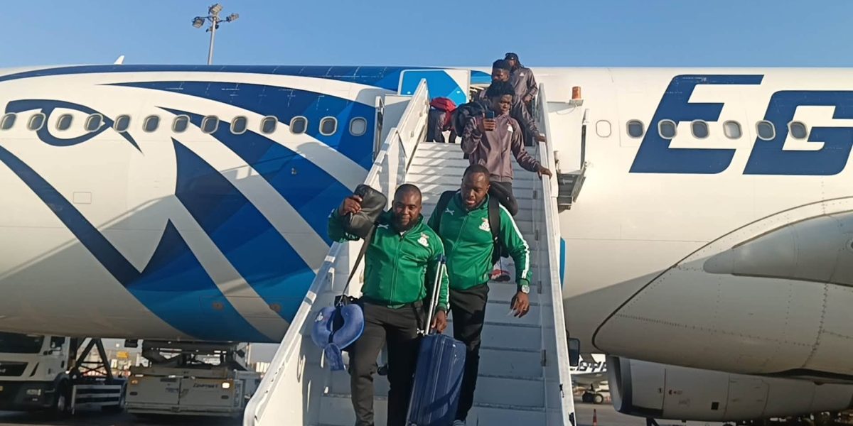 Zambia national Futsal team arrives in Cairo for 2026 AFCON