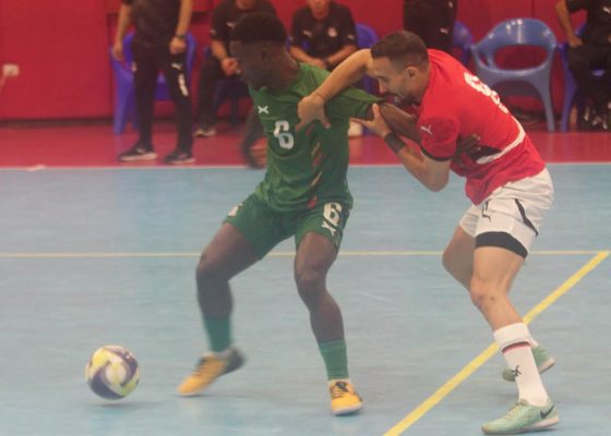 Zambia national Futsal team suffer opening defeat in Cairo