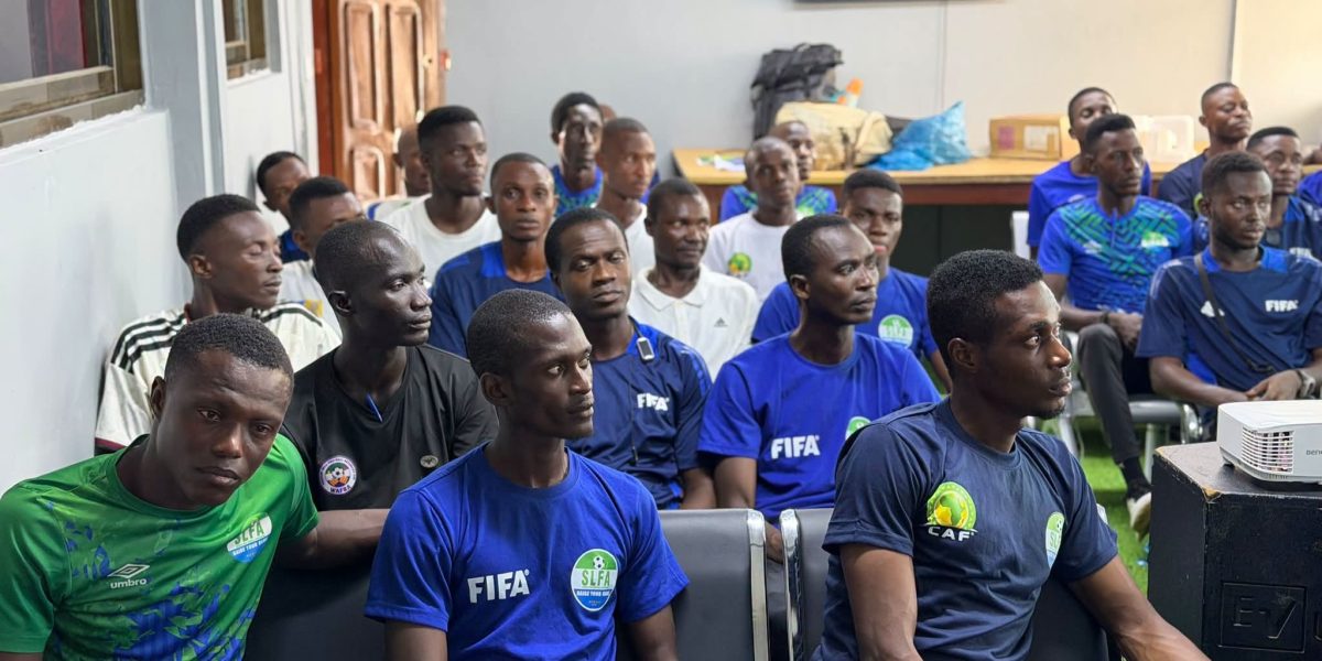Sierra Leone FA Referees Department Conducts One-Day Training Ahead of New League Season