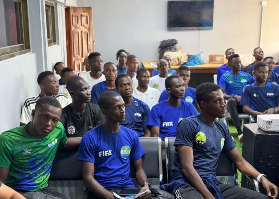 Sierra Leone FA Referees Department Conducts One-Day Training Ahead of New League Season