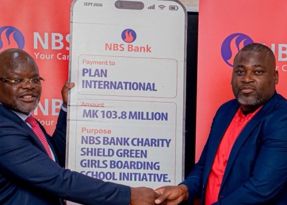 Malawi FA, NBS Bank Hand Over K103.8 Million for Green Girls Initiative