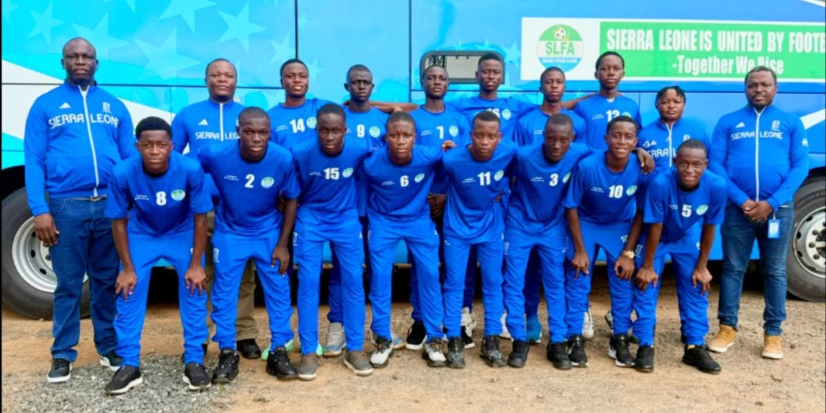 Sierra Leone U-15 national team departs for FIFA World Cup Festival in Azerbaijan