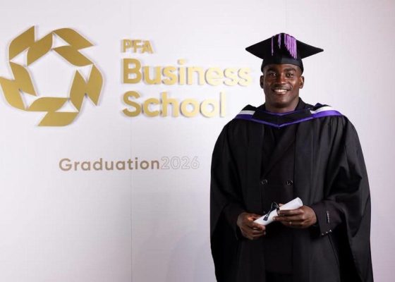 Taiwo Awoniyi Completes Another Diploma, Reaffirms Commitment to Education Beyond Football
