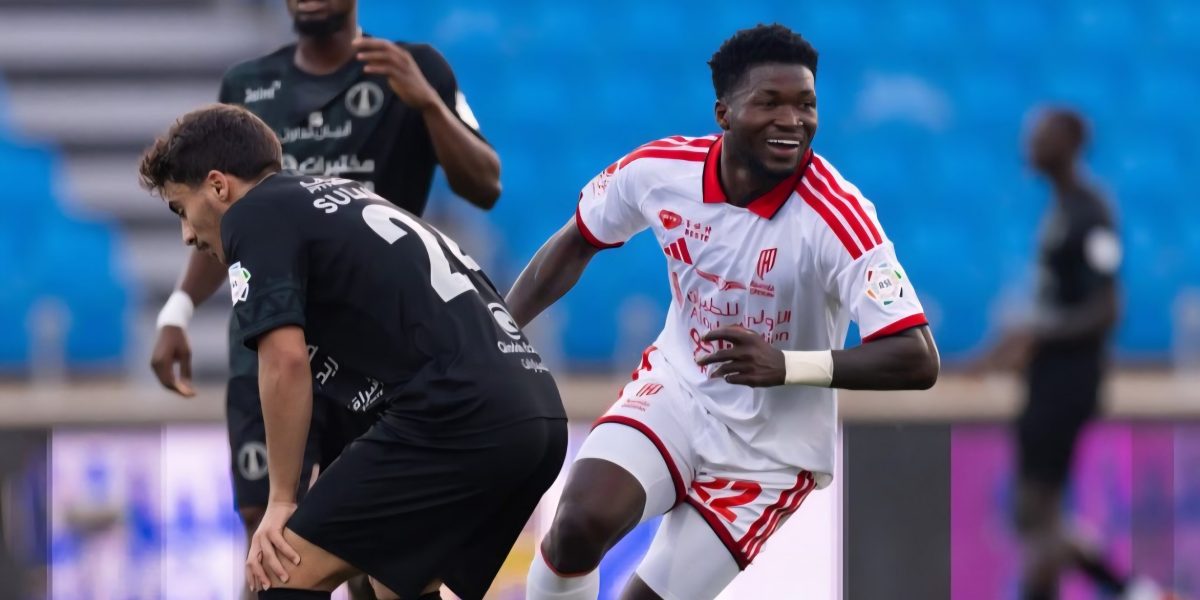 Christopher Bonsu Baah Provides Assist as Al Qadsiah Hold Pakhtakor in AFC Champions League Elite