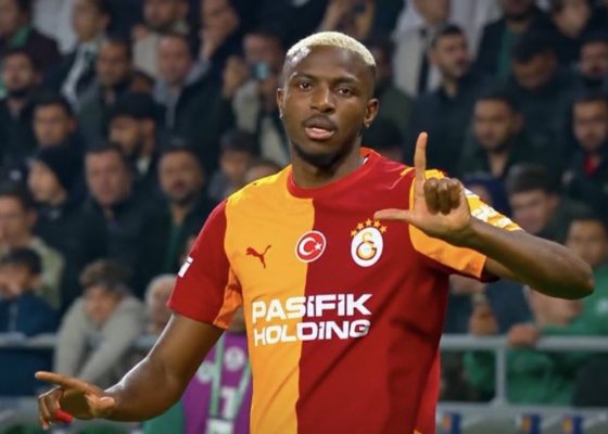 Osimhen Dedicates Ninth League Goal to Newborn Daughter Liora After Galatasaray’s 4-0 Win
