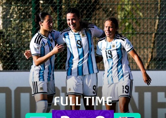 FIFA U-17 WWC: Mercedes Diz Brace Fires Argentina to 2-0 Victory Over New Zealand