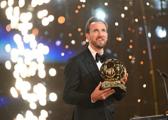 Harry Kane wore a €1.15 million Rolex at the Ballon d’Or