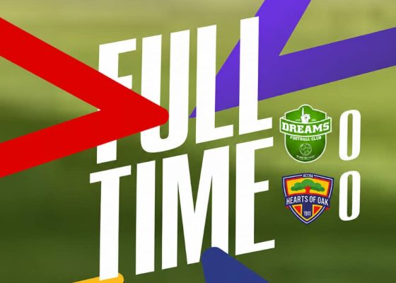 GPL: Hearts of Oak Pick Up Vital Away Point Against Dreams FC