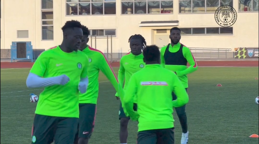 Super Eagles Complete Second Training Session in Novgorod Ahead of Russia Friendly