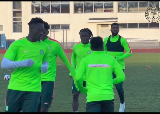 Super Eagles Complete Second Training Session in Novgorod Ahead of Russia Friendly