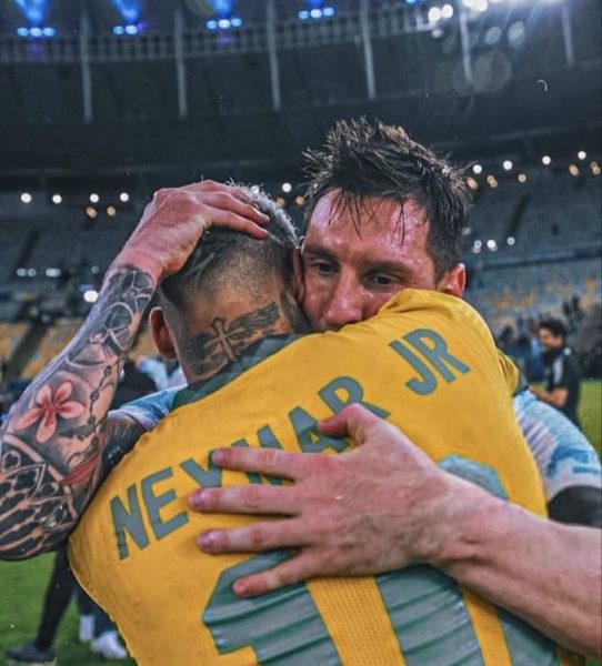Neymar sends emotional farewell message to Messi ahead of final international game