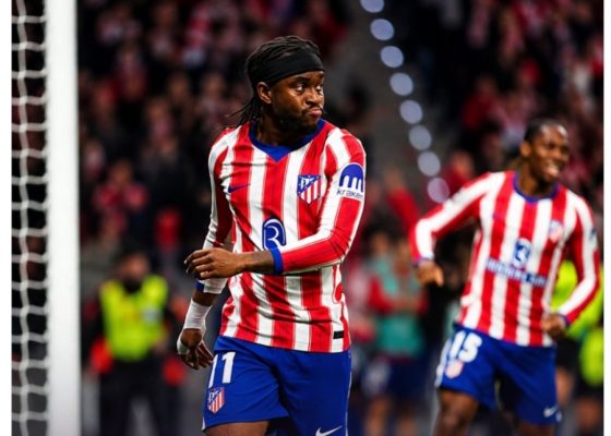 UCL: Ademola Lookman Scores as Atletico Madrid Defeat Man United