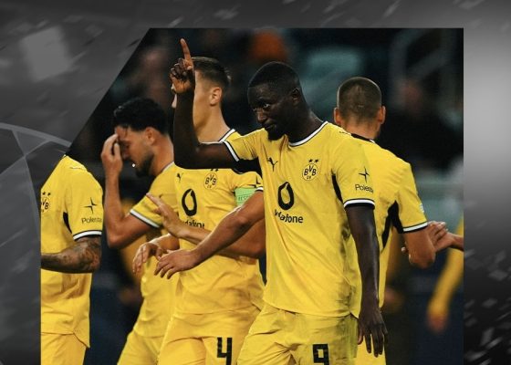 UCL: Guirassy Brace Powers Borussia Dortmund to 2-1 Champions League Victory Over Sabah FK