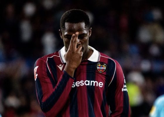 Karl Etta Eyong Strikes Late as Levante Beat Athletic Club 3-1