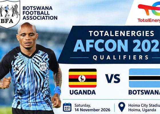 Botswana Announce 26-Man Squad for AFCON Qualifiers Double-Header Against Uganda