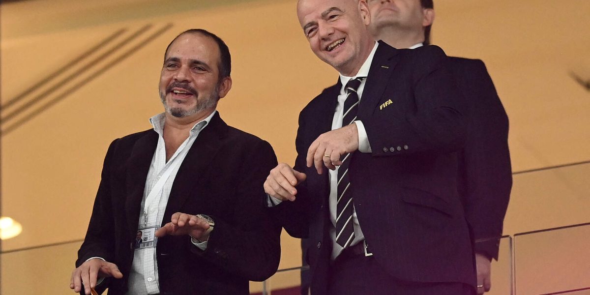 Infantino faces disciplinary row with Jordan FA chief
