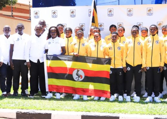 FUFA 1st Vice President Justus Mugisha flags off Kawempe Muslim Ladies FC ahead of CAF Women’s Champions League 2026
