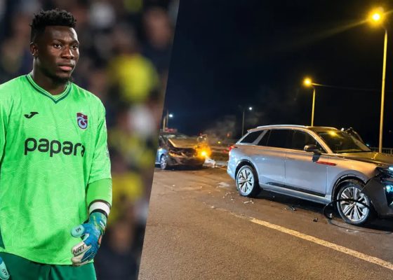 Trabzonspor: André Onana involved in a serious road accident