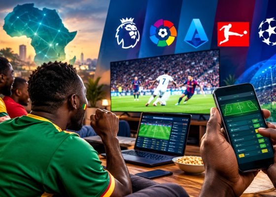 How African Football Fans Follow and Bet on European Leagues