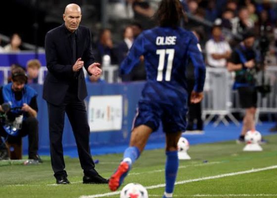 Zidane outlines his first impressions of life with France