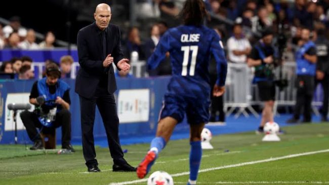 Zidane outlines his first impressions of life with France