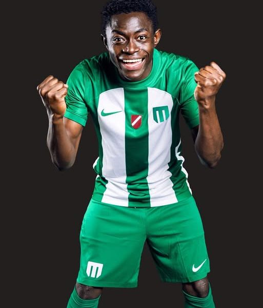 Prince Appiah Amoah Hits 20 Goals in Stunning Debut Season at FK Metta