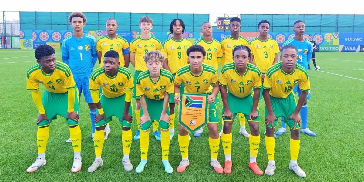 South Africa U-15 off to a winning start in their opening FIFA World Cup fixture